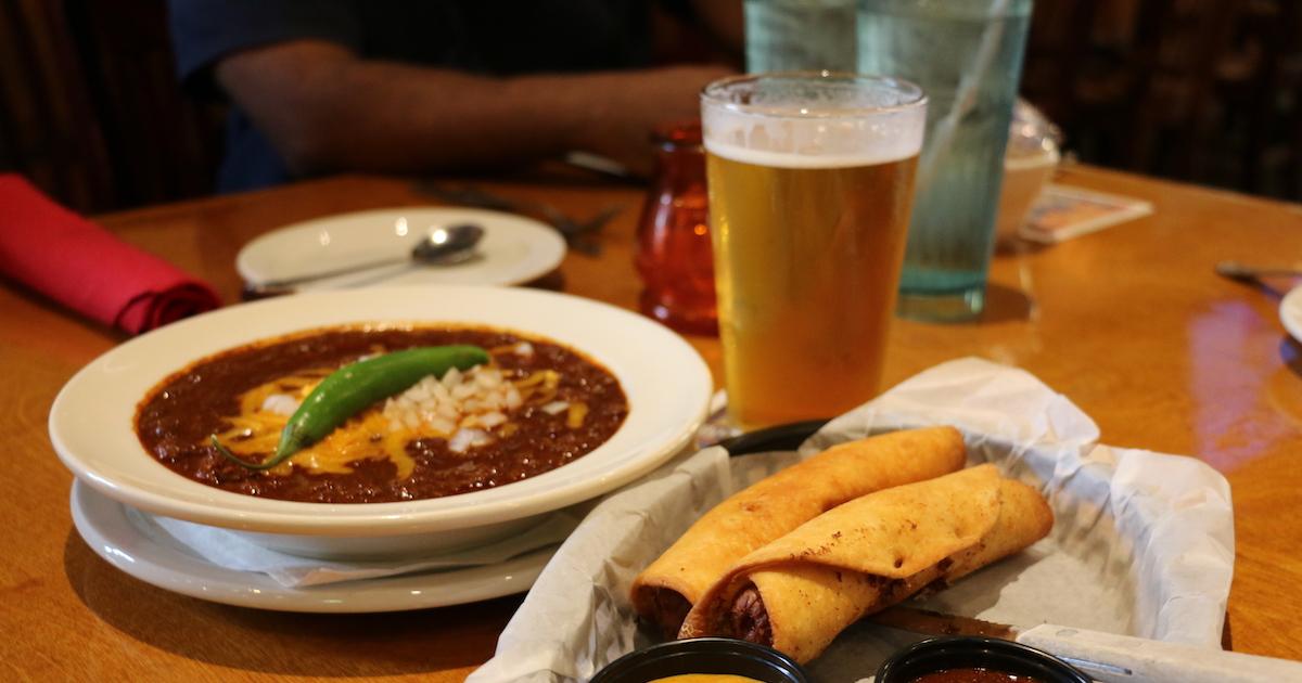 Tolberts Chili and Donkey Tails