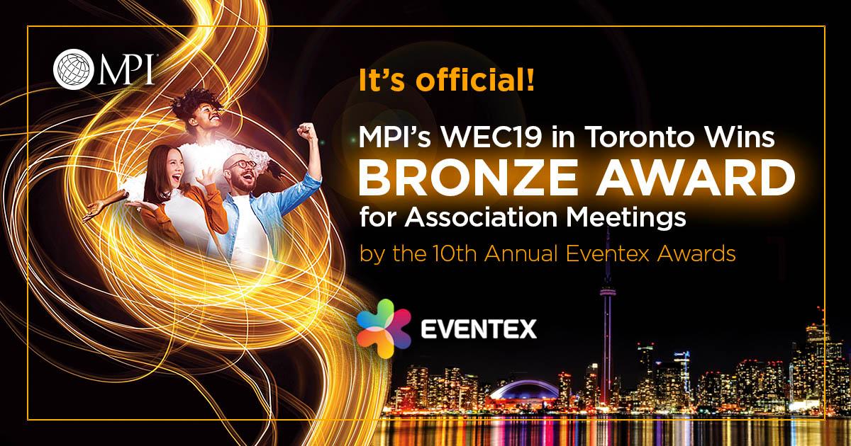 MPI’s WEC Honored as One of the Best Association Meetings by Eventex