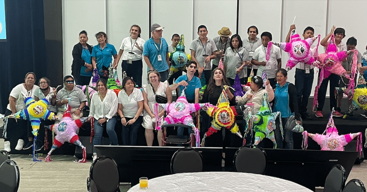 WEC23 hosted buyer participants create pinatas to help community